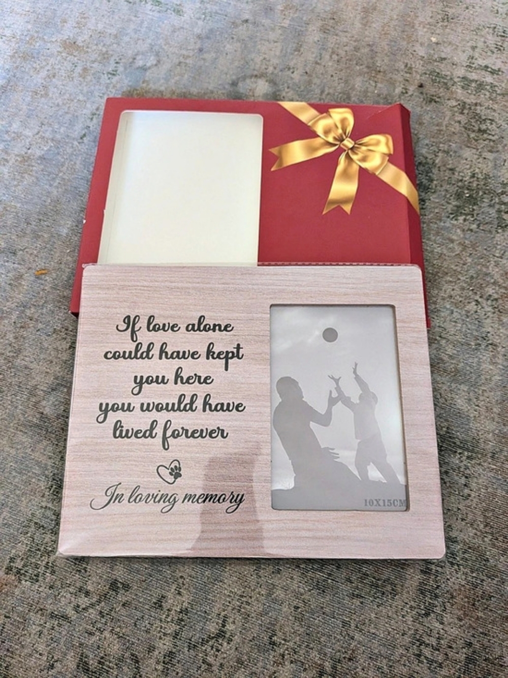 Brand New Memorial Picture Frame